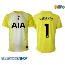 Maglie da calcio Tottenham Hotspur Guglielmo Vicario #1 Portiere Terza Maglia 2025-26 Manica Corta